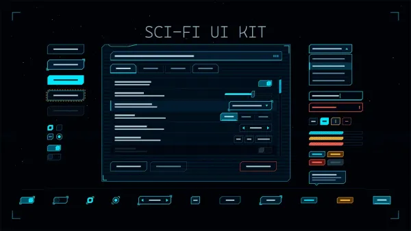Sci-fi UI Kit